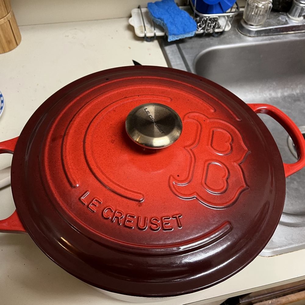Le Creuset 7.25qt Boston Red Sox Dutch Oven